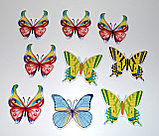 Бабочки. Пластиковый настенный декор, фото 4