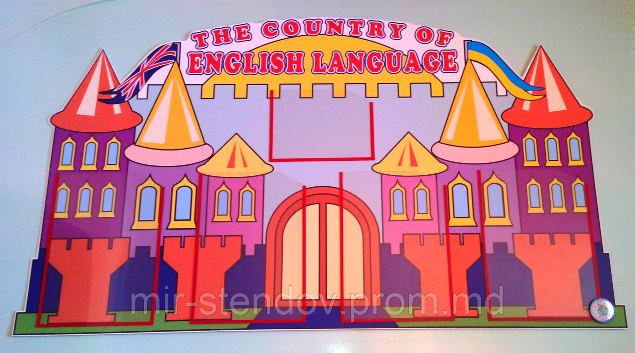 Стенд в кабинета английского языка., фото 1