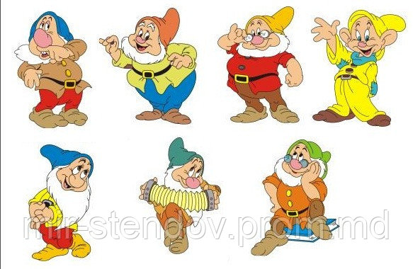 Магнитный стенд для крепления рисунка Гномик, фото 1