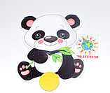 Магнитный стенд для крепления рисунка Панда, фото 2