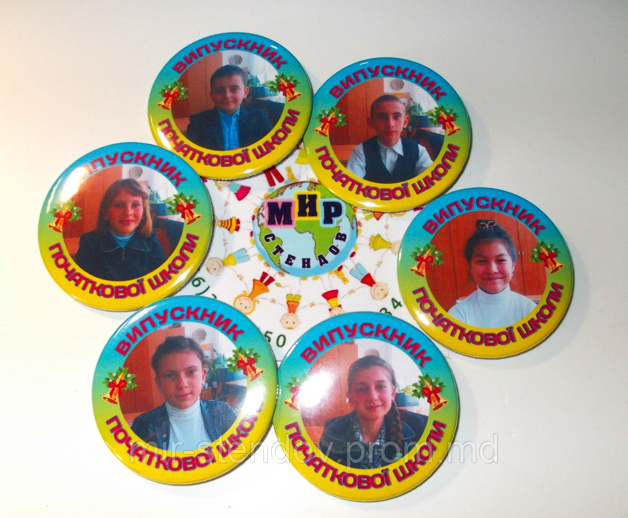 Значок с фотографией ребёнка, Фотозначок, фото 1