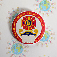 Значок сувенирный МЧС Национальный университет