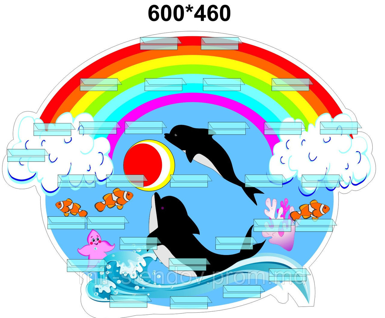 Подставка для поделок Чайка Дельфин, фото 1