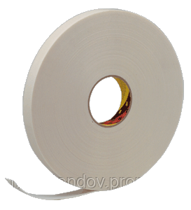 Двухсторонний скотч на вспененной основе 8 мм для крепления стендов, фото 1