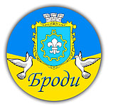 Значок сувенирный Символика Вашего города Броды, фото 2