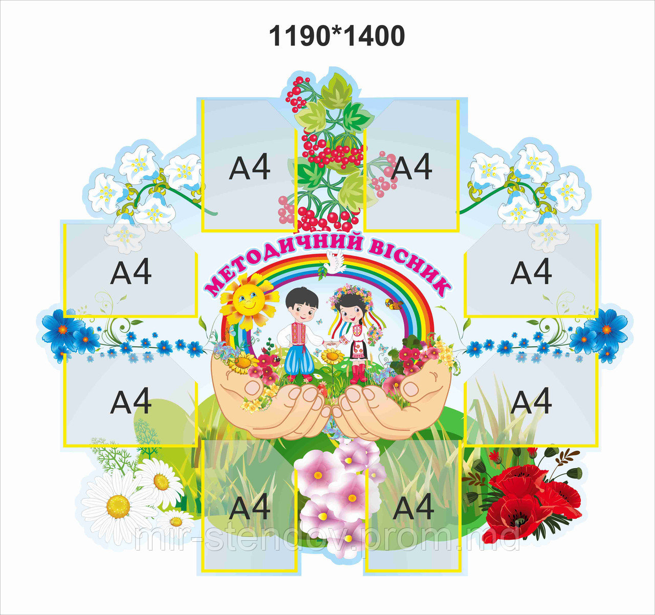 Методический уголок Цветы, фото 1
