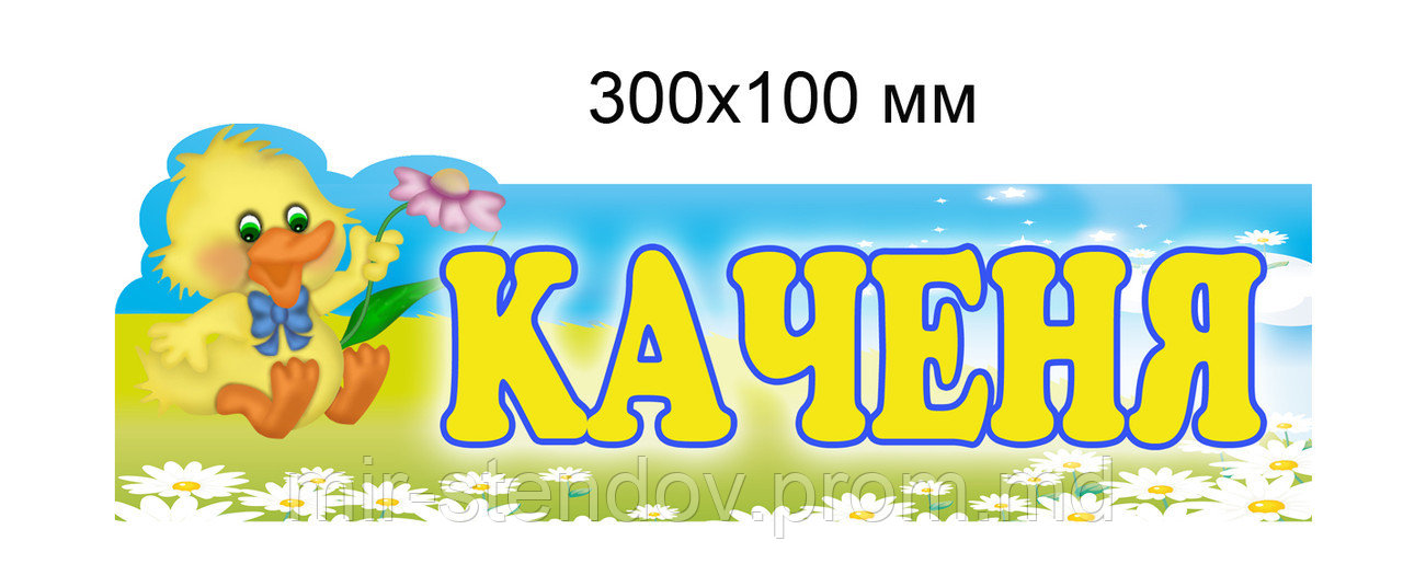 Табличка Утёнок, фото 1