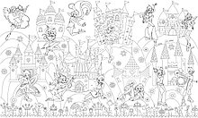 Фото обои - раскраски. 60х100 см Винкс