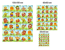 Наклейки для детского сада Колобки