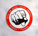 Наклейка на авто Угонишь - узнаешь, фото 2