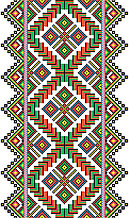 Наклейка на заднее стекло автомобиля Орнамент