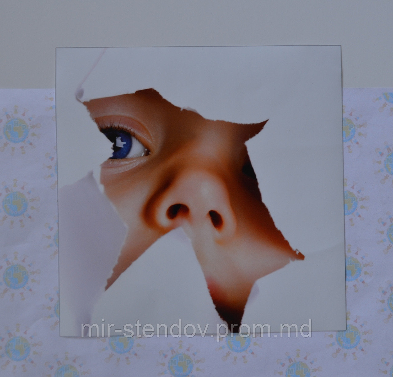 Наклейка на авто Ребёнок в машине, фото 1