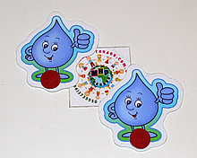 Магнитный стенд для крепления рисунка Капля