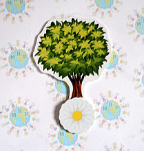 Магнитный стенд для крепления рисунка Дерево