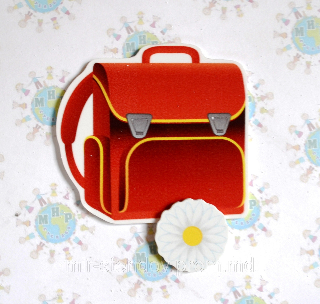 Магнитный стенд для крепления рисунка Портфель, фото 1