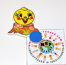 Магнитный стенд для крепления рисунка Колобок