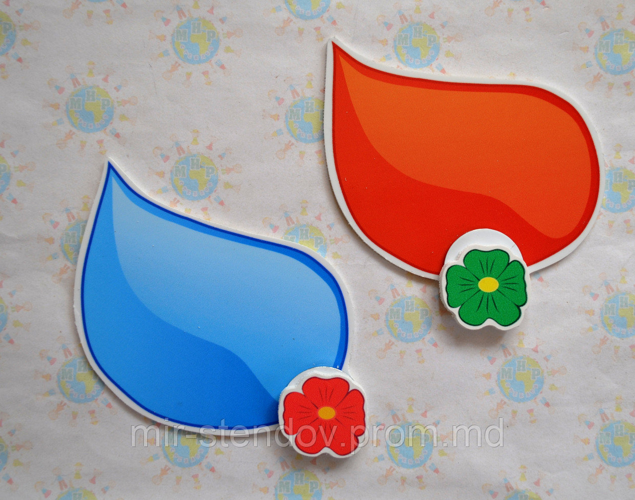 Магнитный стенд для крепления рисунка Капля краски, фото 1