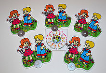 Магнитный стенд для крепления рисунка Дети