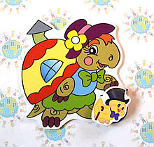 Магнитный стенд для крепления рисунка Черепашка