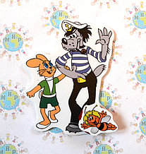 Магнитный стенд для крепления рисунка Ну, погоди