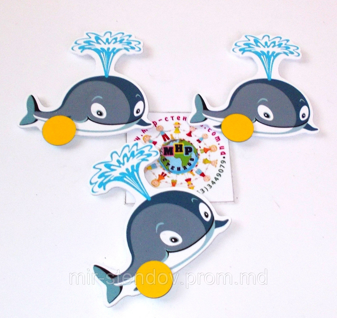 Магнитный стенд для крепления рисунка магнитом Кит, фото 1