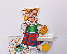 Стенд для рисунка и поделки Козочка