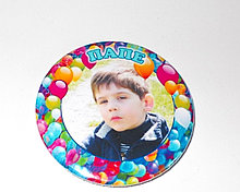 Значок с фотографией Вашего ребёнка, Папе