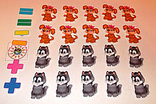 Магнитная математика Щенята и Котята