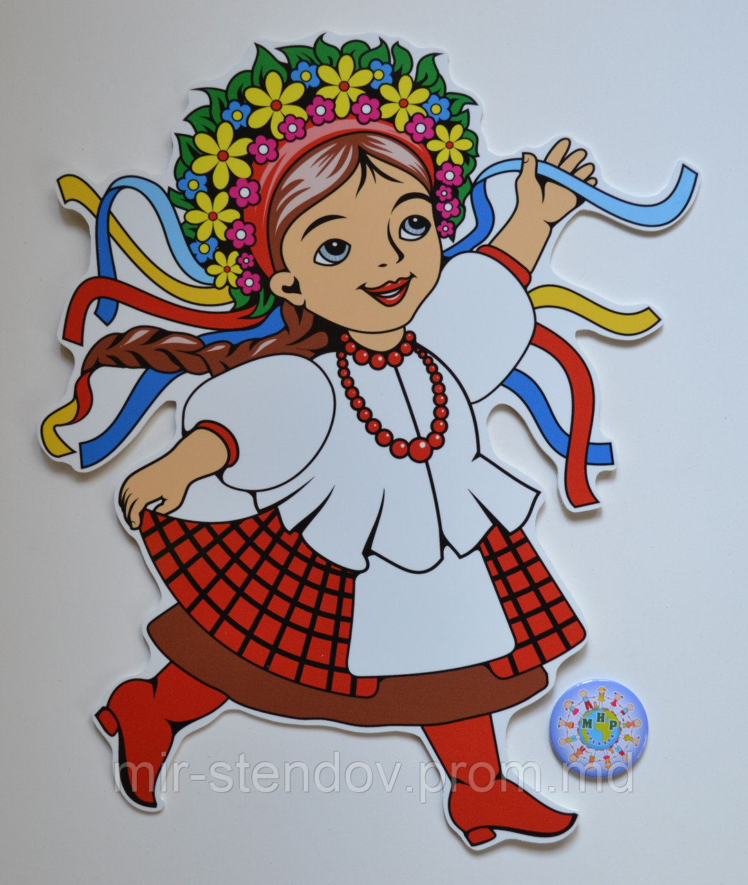 Украинка. Декорация настенная, фото 1