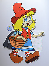 Красная шапочка. Декорация настенная