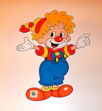 Клоун. Декорация настенная