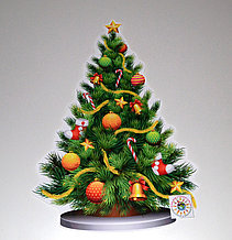 Ёлочка. Декорация настенная