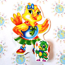 Магнитный стенд для крепления рисунка Цыплёнок