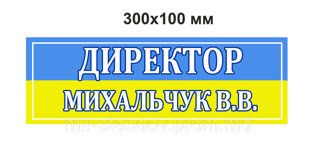 Табличка "Директор"., фото 1