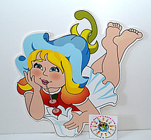 Настенная декорация Девочка-колокольчик