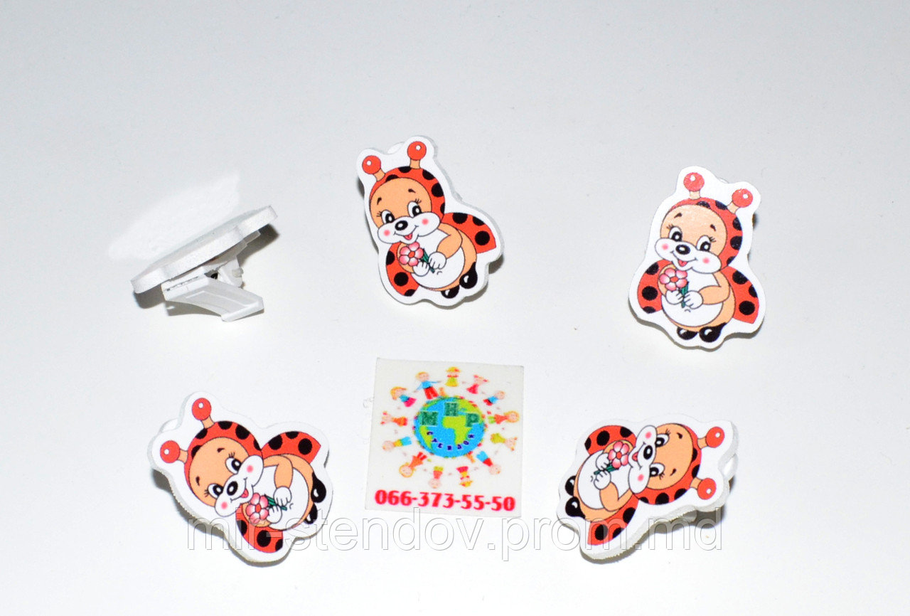 Прищепка Божьи коровки, фото 1