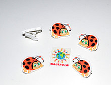 Прищепка пластмассовая Божья коровка