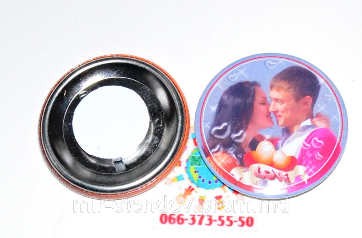 Магнит металлический Фотомагнит, фото 1
