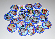 Магнит металлический Фотомагнит с именем