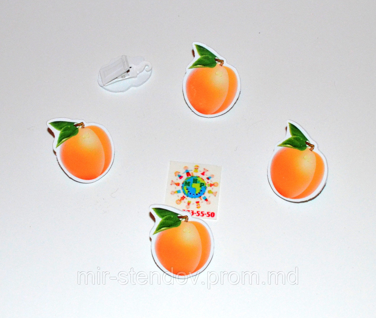 Прищепка Персик, фото 1