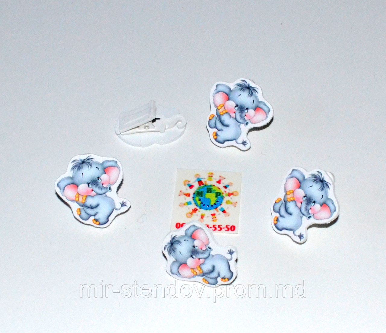 Прищепка Слоник, фото 1