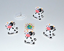 Прищепка Коровка