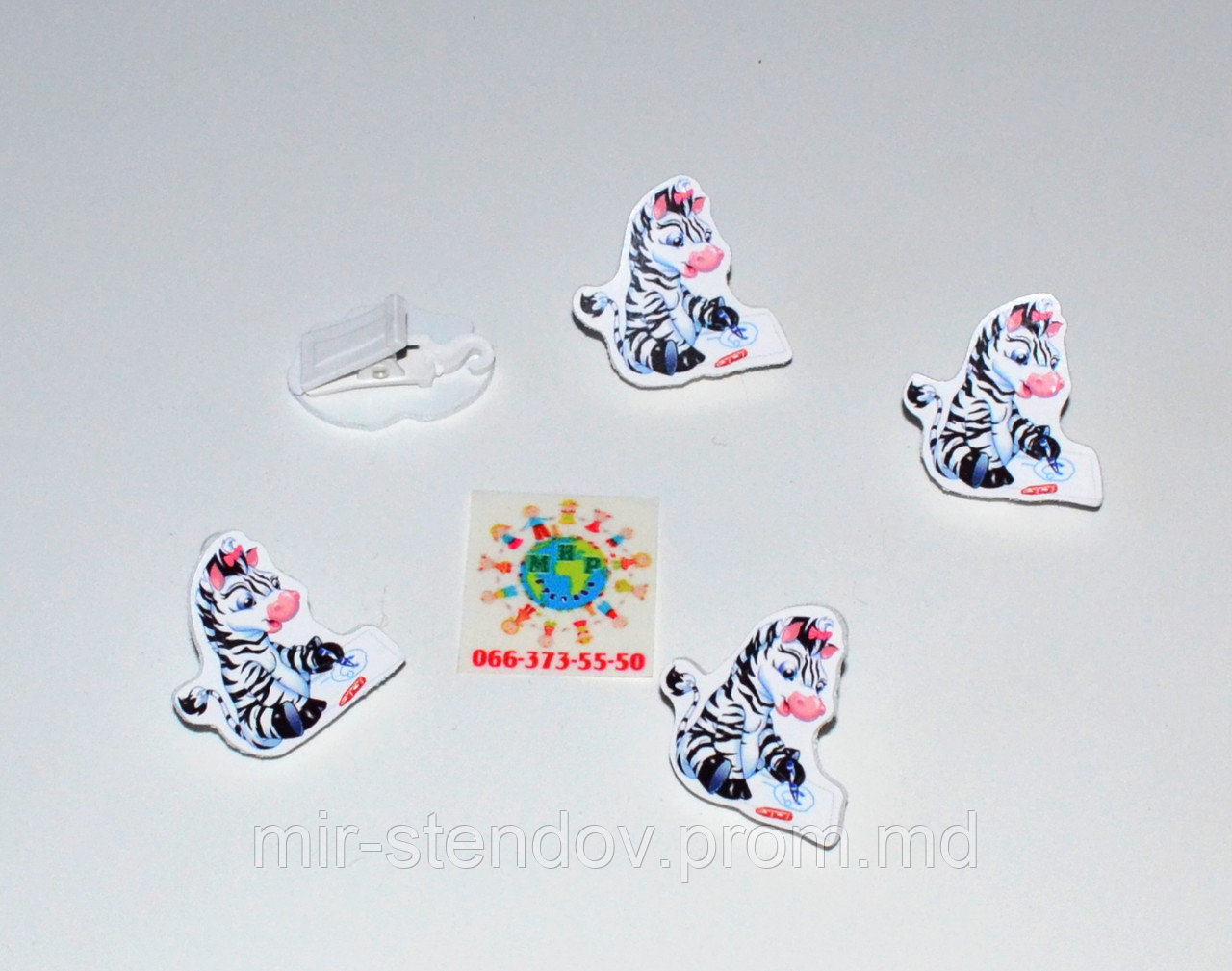 Прищепка Зебра, фото 1