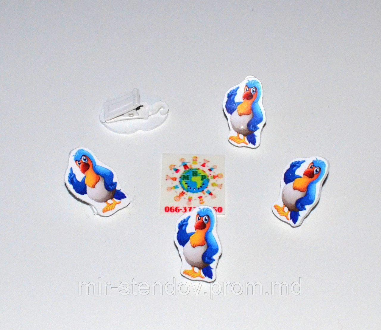 Прищепка Попугай, фото 1