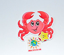 Магнитный стенд для крепления рисунка Крабик