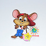 Магнитный стенд для крепления рисунка Мышонок, фото 2