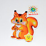 Магнитный стенд для крепления рисунка Бельчонок, фото 2