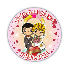 Свадебные значки. Подарки для конкурсов