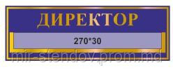 Табличка с карманом Директор, фото 1