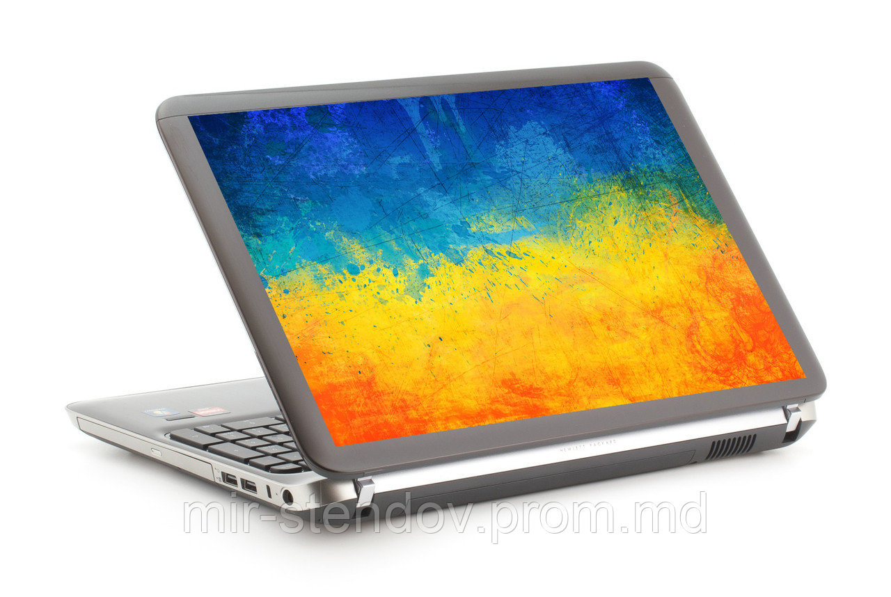 Наклейка на ноутбук. Патриотическая, фото 1